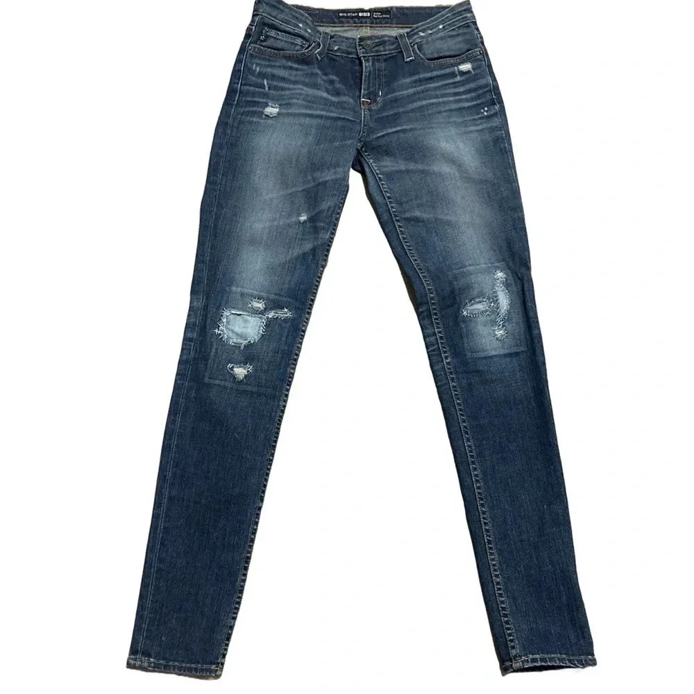 Big Star Alex Mid Rise Skinny Fit Women Sz 25